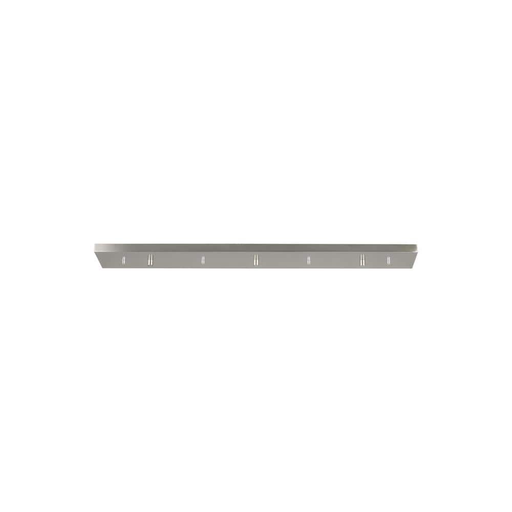 Brushed Nickel 36-Inch Multi-Port Linear Canopy