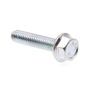 5/16 in.-18 x 1-1/2 in. Zinc Plated Case Hardened Steel Serrated Flange Bolts (25-Pack)