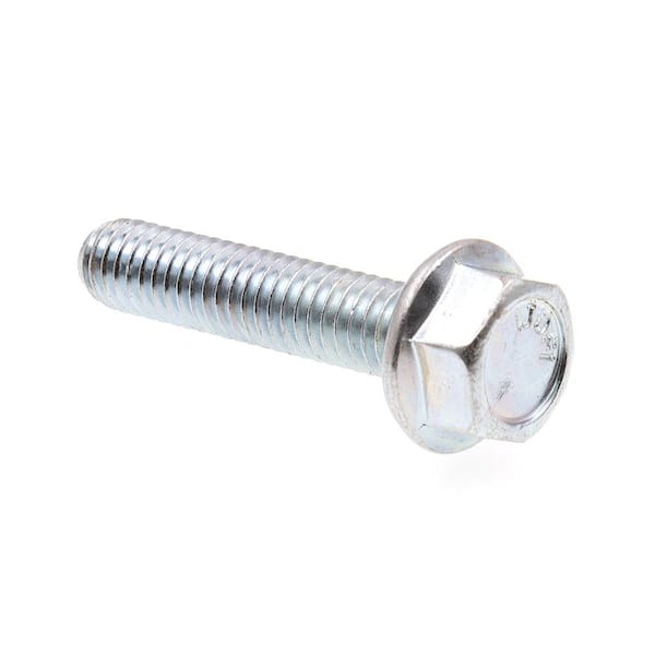 Prime-Line 5/16 in.-18 x 1-1/2 in. Zinc Plated Case Hardened Steel Serrated Flange Bolts (25-Pack)