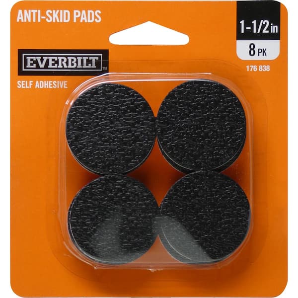 Everbilt 1 2 In Self Adhesive Anti Skid Surface Pads 8 Pack 49970 The Home Depot Self Adhesive Anti Skid Surface Pads 8, Rubber Feet For Furniture Home Depot