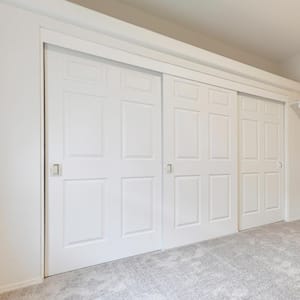 Satin Nickel Pocket Door, Hall and Closet Pull (2-Pack)