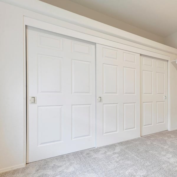 Satin Nickel Pocket Door, Hall and Closet Pull (2-Pack)