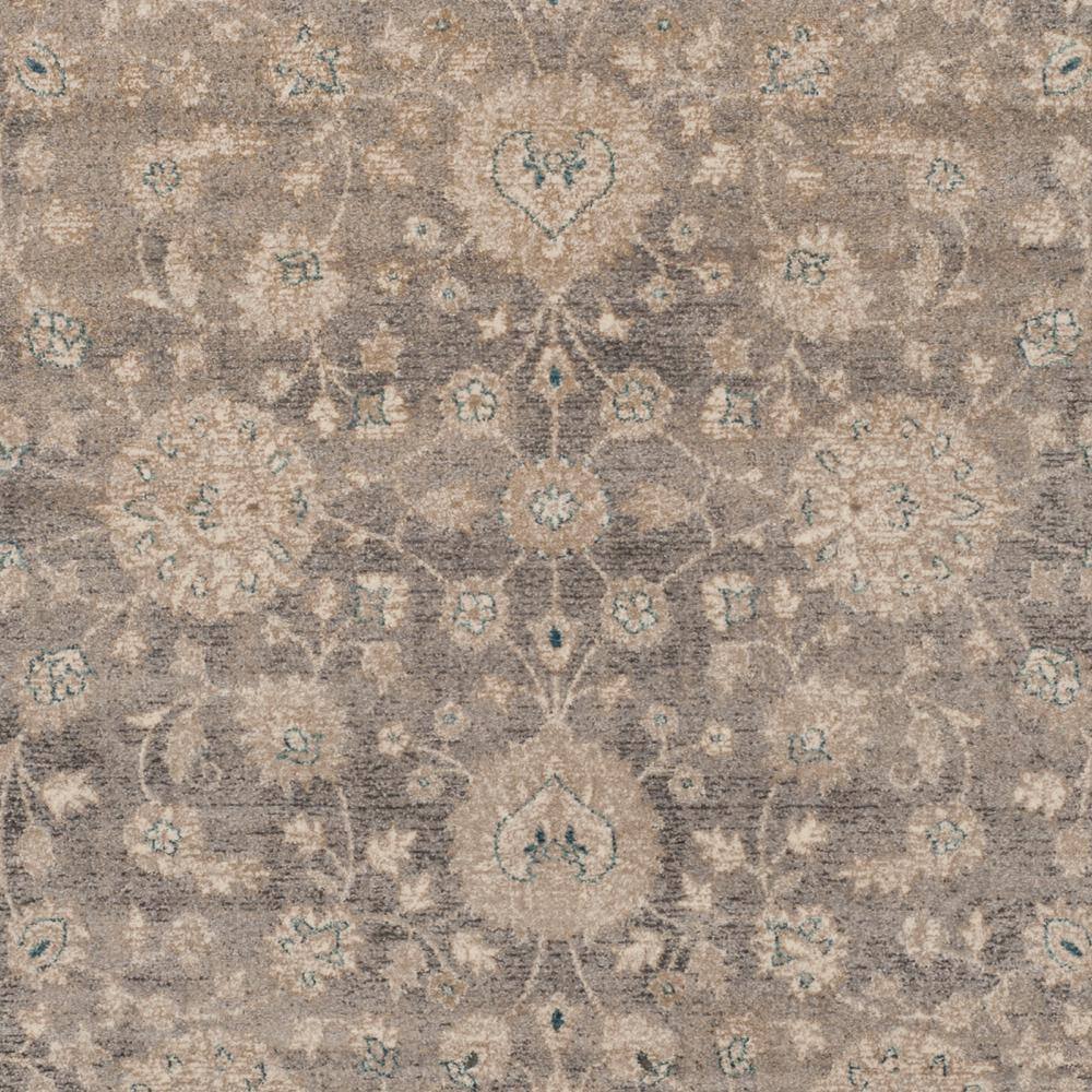 Sofia Light Gray and Beige Synthetic Rectangular Area Rug