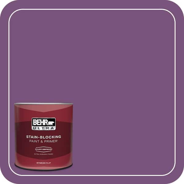 BEHR ULTRA 1 qt. #MQ4-62 Birthstone Extra Durable Flat Interior Paint & Primer