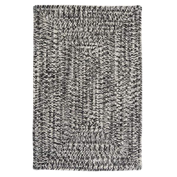 Marilyn Tweed Zebra Doormat 2 ft. x 3 ft. Rectangle Braided Area Rug