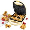 Nostalgia Manwfl4yw MyMini Animal Circus Waffle Maker - Yellow