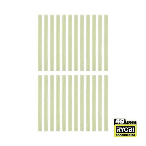 RYOBI 48PC Mini Size Glow In The Dark Glue Sticks