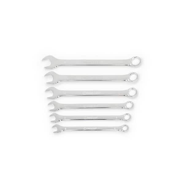 Crescent Metric 12-Point Combination Wrench Set with Storage Rack (6-Piece)