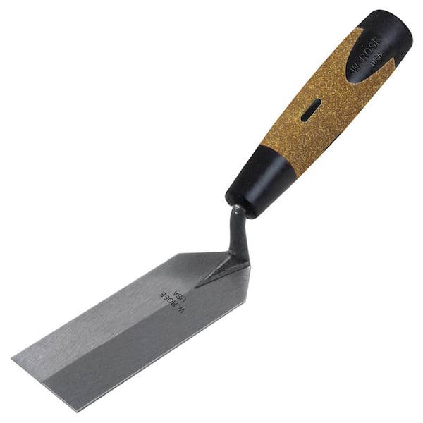 W. Rose 5 in. x 2 in. Margin Trowel with Cork Handle
