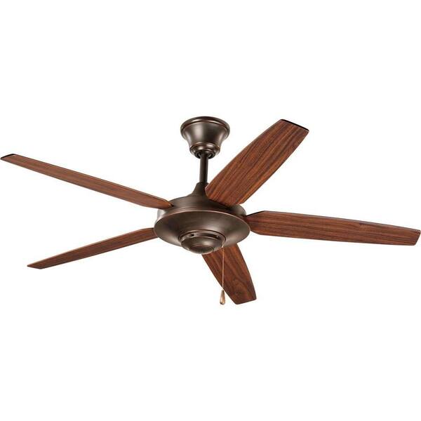 Harbor Breeze 54 In Rustic Bronze Ceiling Fan With Light Kit And Remote ...