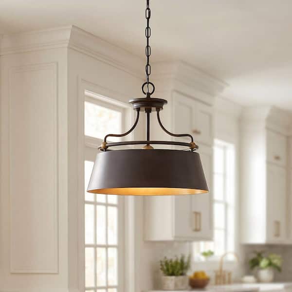Quoizel Fairview 3-Light Western Bronze Pendant FV2818WT - The