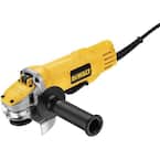 9-Amp Corded 4-1/2 in. Paddle Switch Small Angle Grinder without Lock-On