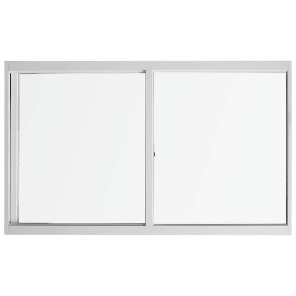 Air Master Windows and Doors Air Master HR250 Horizontal Roller 73.75 in. W x 50.375 in. H XO (Active Left) White Grey Impact Resistance Window