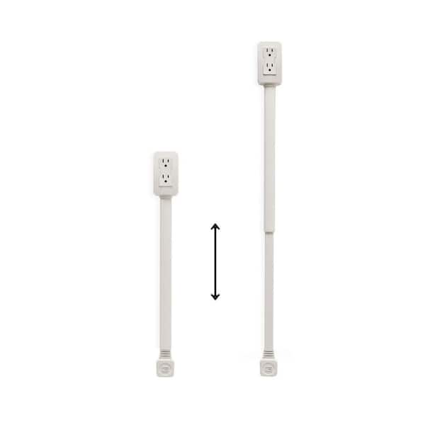 EZ Outlet Original 34 in. 2-Outlet 1 USB-A Port 1 USB-C Port QV1