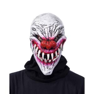 Halloween Zombi Face Lighting Eyes Face Masks - Multicolor