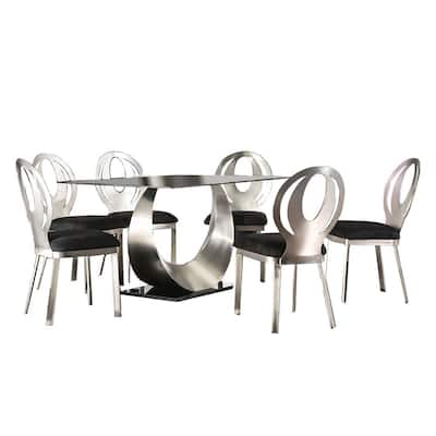 Orla Silver Table Set
