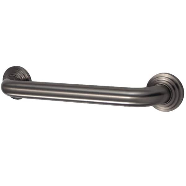 Kingston Brass Milano 24 in. x 1-1/4 in. Grab Bar in Brushed Nickel