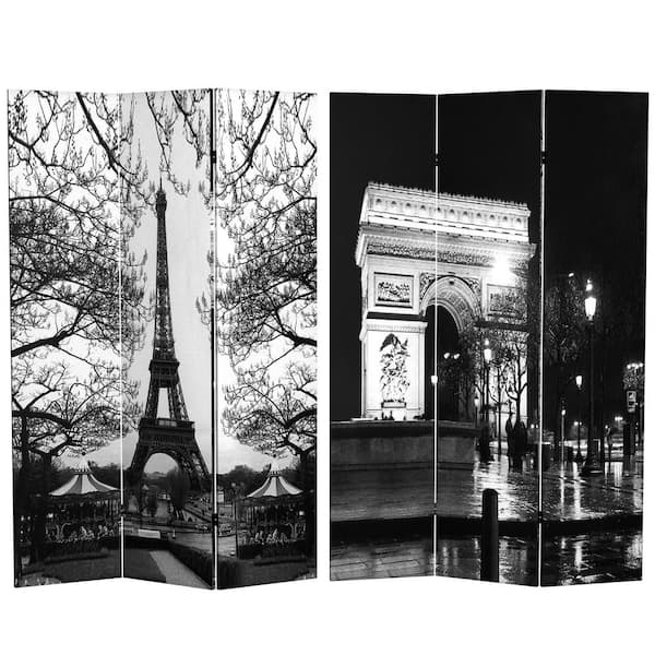 6 ft. Printed 3-Panel Room Divider