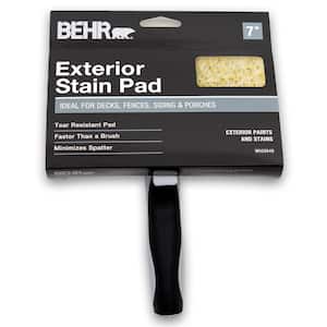 7 in. Exterior Stain Pad Applicator