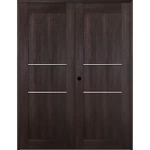 Vona 07 2H 36"x 80" Right Hand Active Veralinga Oak Wood Composite Double Prehung Interior Door