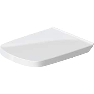 DuraStyle Elongated Closed Front Toilet Seat in White