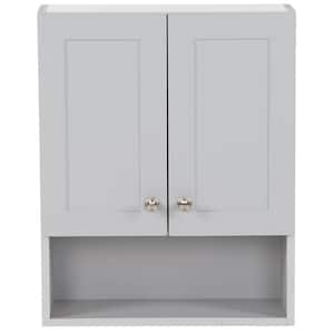  OONNEE White Bathroom Cabinet Wall Mounted Wooden Medicine  Cabinets Above Toilet, Over Toilet Storage Cabinet, 23x29 Inch Hanging  Bathroom Wall Cabinet with 2 Doors & Adjustable Shelf, Soft Hinge : Home