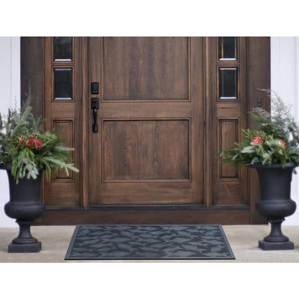 https://images.thdstatic.com/productImages/75940cae-3289-472a-8334-076d0cac8cc3/svn/gold-fish-black-a1-home-collections-door-mats-a1hc200184-c3_600.jpg