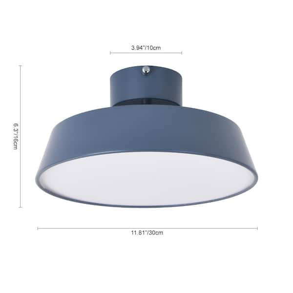 Scandinavian flush deals mount light