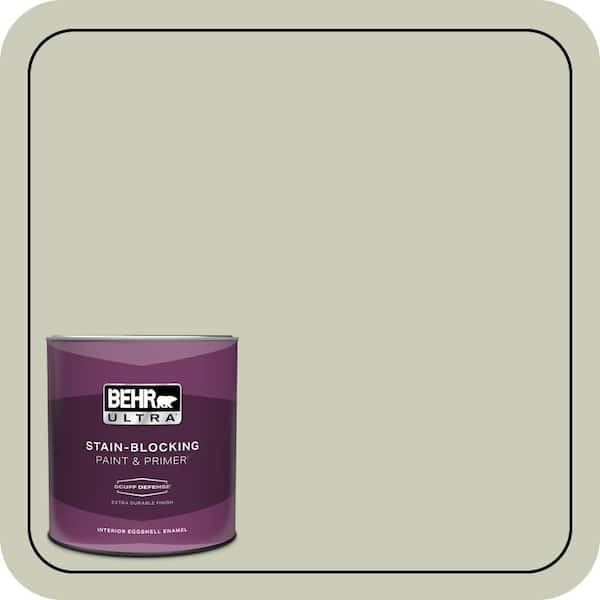 BEHR ULTRA 1 qt. #S380-2 Morning Zen Extra Durable Eggshell Enamel Interior Paint & Primer