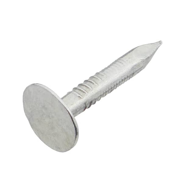 Everbilt 3/4 in. Roofing Nails Electro-Galvanized 1 lb (Approximately 268 Pieces)