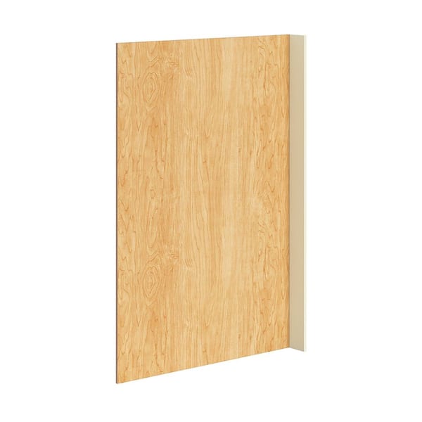 QuickShip Cottage 24 in. W x 3 in. D x 34.5 in. H Dishwasher End Panel in Starlight