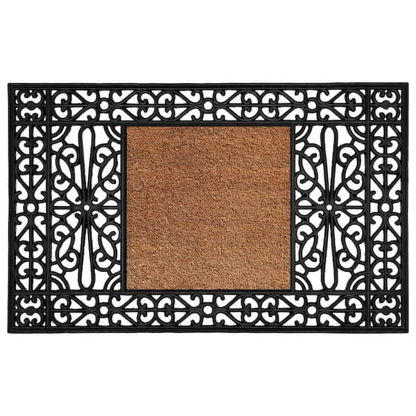 Calloway Mills Duchess Rubber (Base) Monogram Doormat 30" x 48"