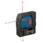 Factory Reconditioned 100 ft. Self Leveling 3 Point Laser Level with Mounting Strap and Belt Pouch