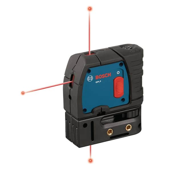 Bosch Factory Reconditioned 100 ft. Self Leveling 3 Point Laser Level with Mounting Strap and Belt Pouch