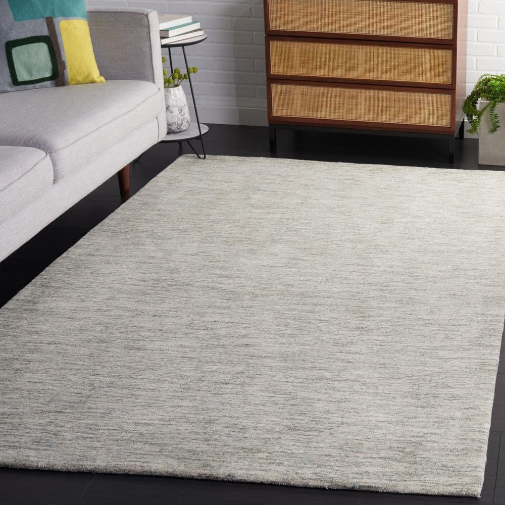 Himalaya 4 ft. x 6 ft. Teal Heathered Solid Area Rug price history on PriceWatchPro