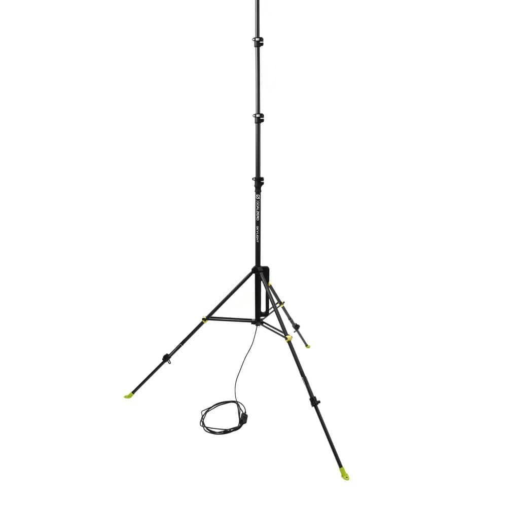 Adjustable Black Steel Portable LED Area Light with 6000 Lumens