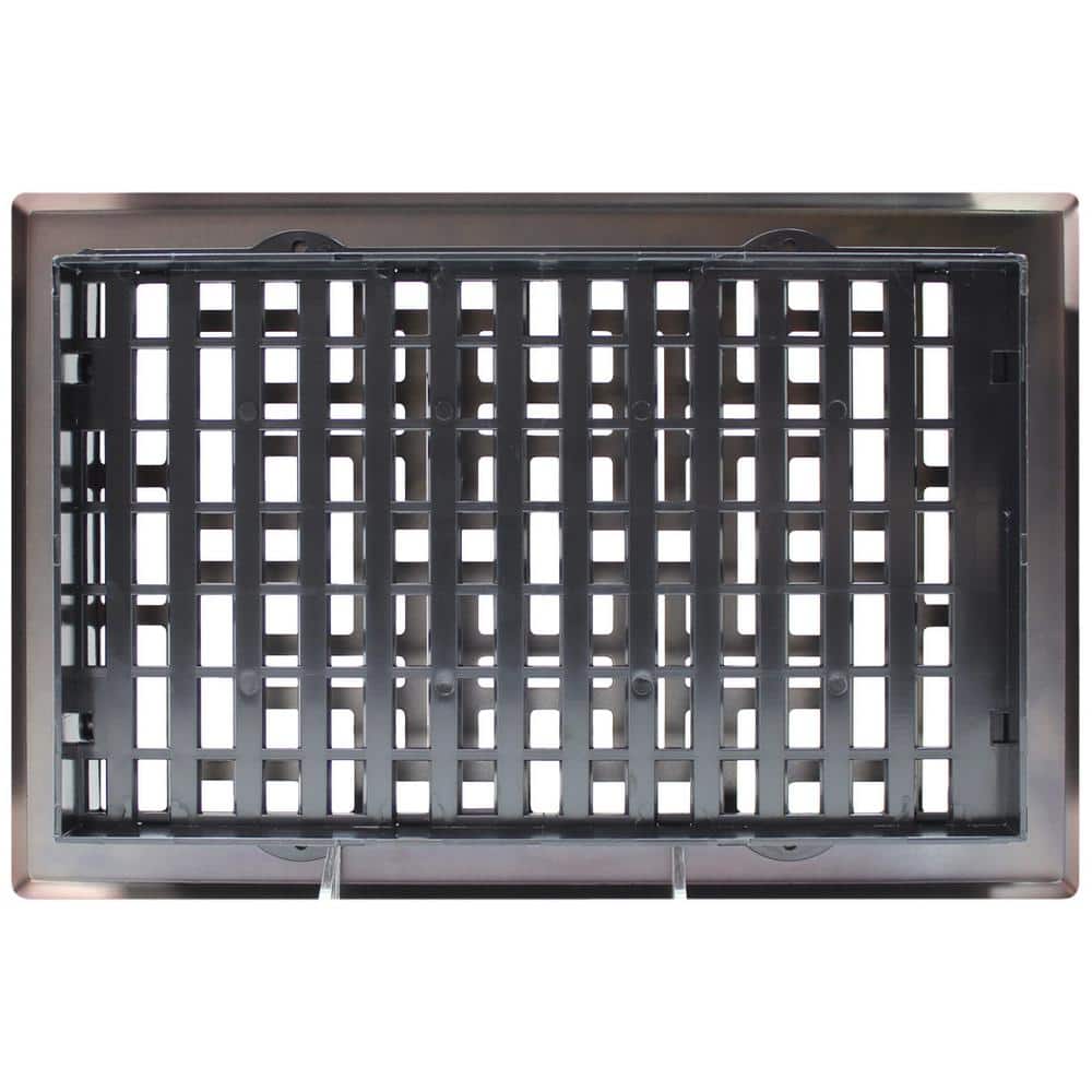 Oriental Rubbed Bronze 6 x 10 Floor Register