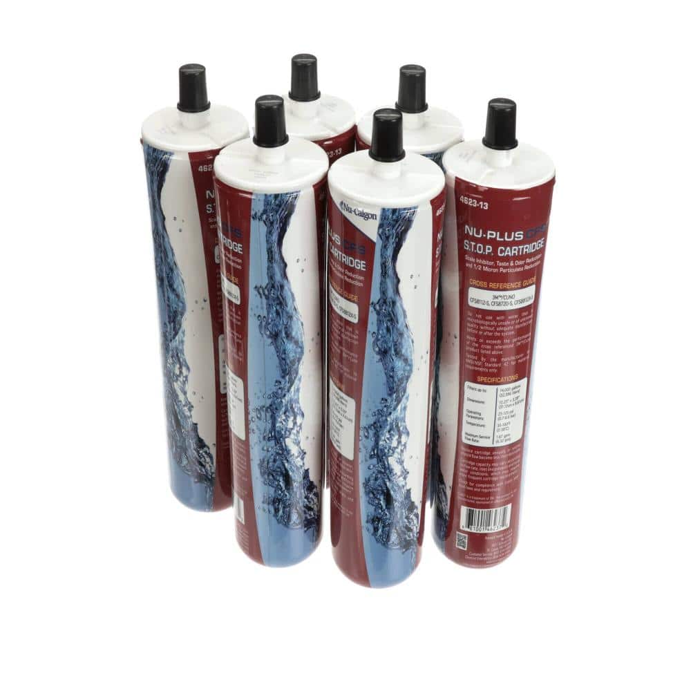 Carbon Block Filter Cartridge Kit 0.5 Micron/Phosphate Nu-Plus Pack Of 6 Cfs 4623-13 price history on PriceWatchPro