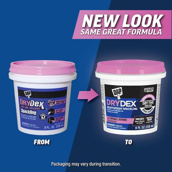 Dap DryDex 8 oz. Wall Repair Patch Kit (2-Pack)