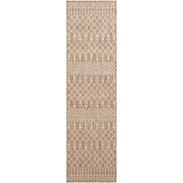 Positano Jute 2 ft. x 10 ft. Moroccan Contemporary Runner Area Rug