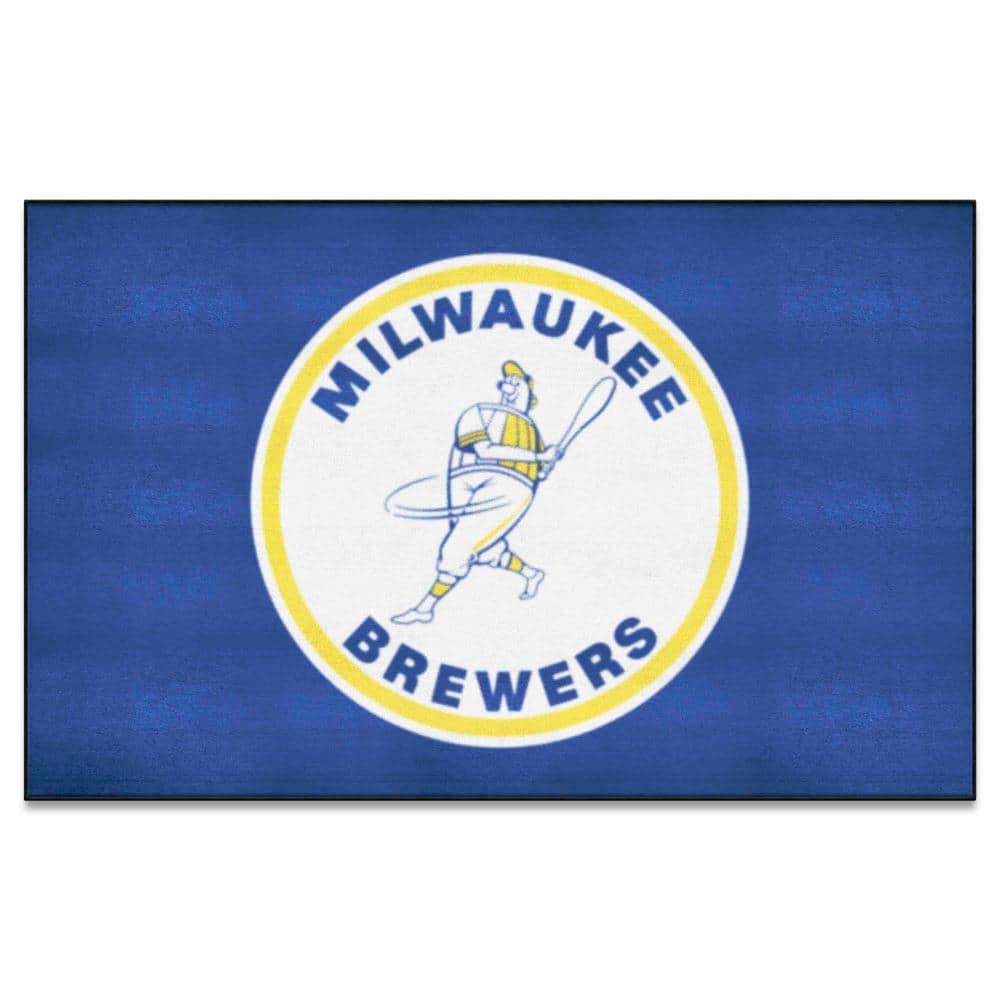 Fanmats Milwaukee Brewers Roundel Rug - 27in. Diameter