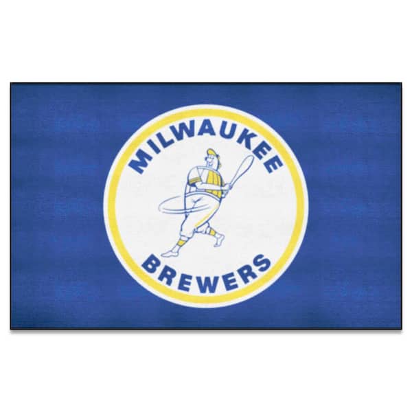 FANMATS Milwaukee Brewers Ulti-Mat Rug - 5ft. x 8ft.