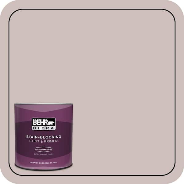 BEHR ULTRA 1 qt. #750A-3 Vintage Taupe Extra Durable Eggshell Enamel Interior Paint & Primer