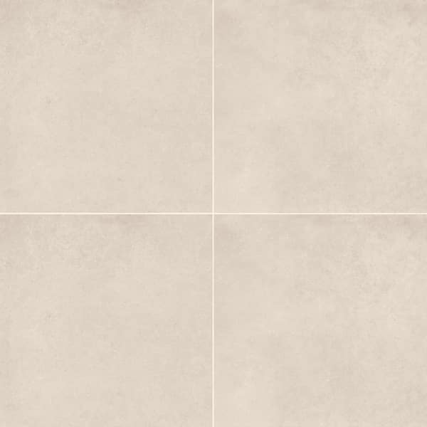 Thaddeus 32 in. x 32 in. Matte White Porcelain Tile (13.77 sq. ft./Case)