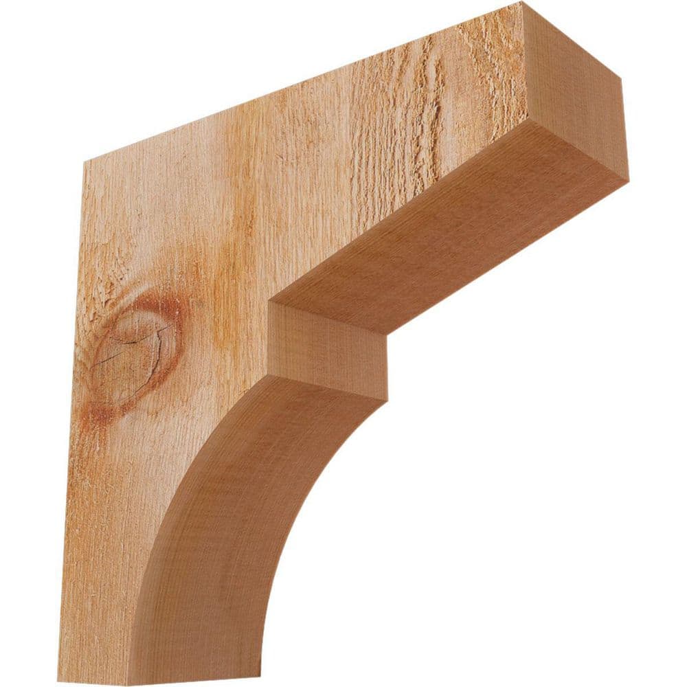 4 in. x 12 in. x 12 in. Western Red Cedar Monterey Rough Sawn Corbel price history on PriceWatchPro