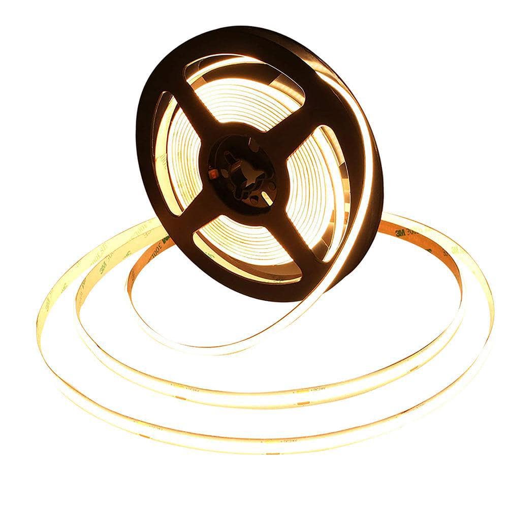 16 ft. 50-Watt Equivalent Integrated LED White Strip Light Fixture 3000K