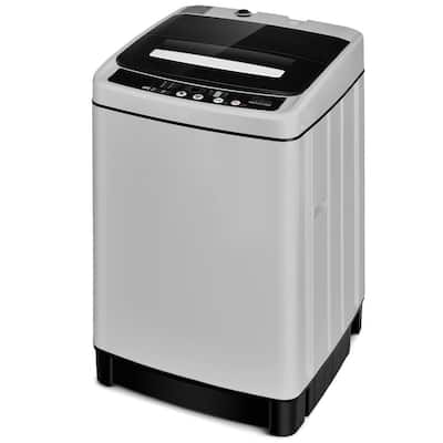 Compact Portable Washer & Dryer with Mini Washing Machine and Spin Dryer, White