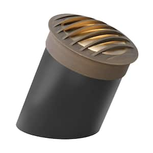 Rock Guard Well Light Hardwired Matte Bronze in Ground Well Light