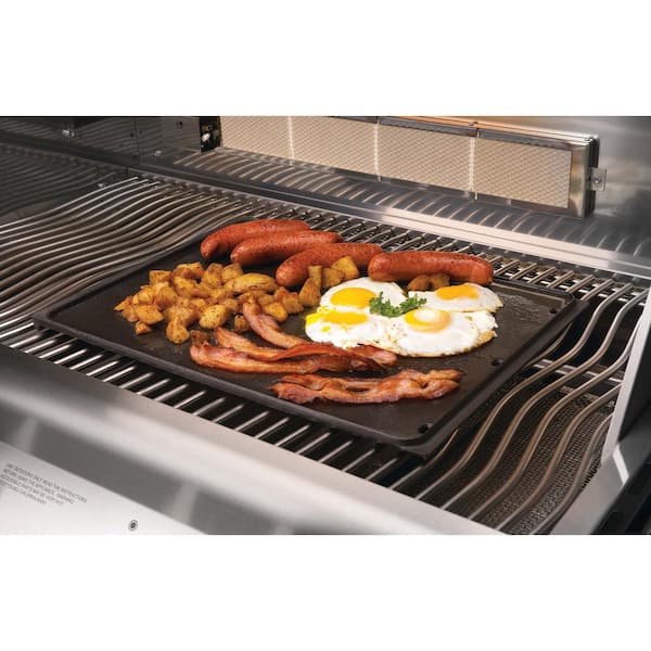 NAPOLEON Cast Iron Reversible Griddle for Large Grills 56040 The Home  Depot