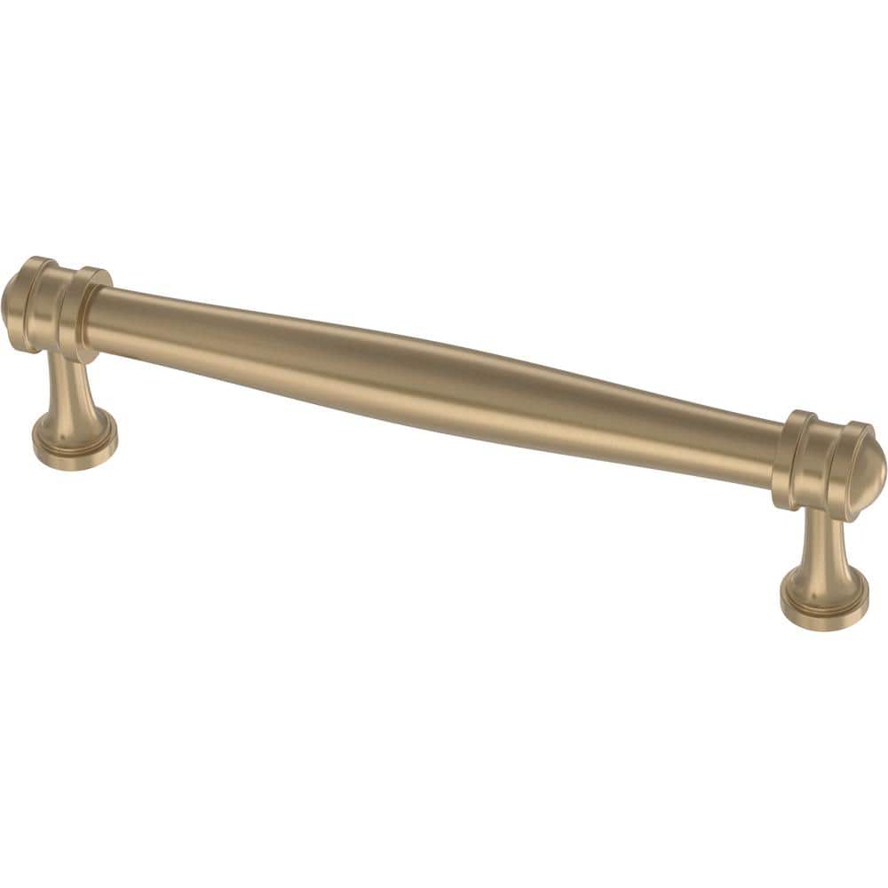Champagne Bronze 5'' Bar Pulls with Mounting Hardware, Set of 10